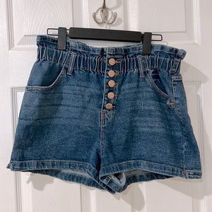 Target Wild Fable High-Waisted Jean Shorts